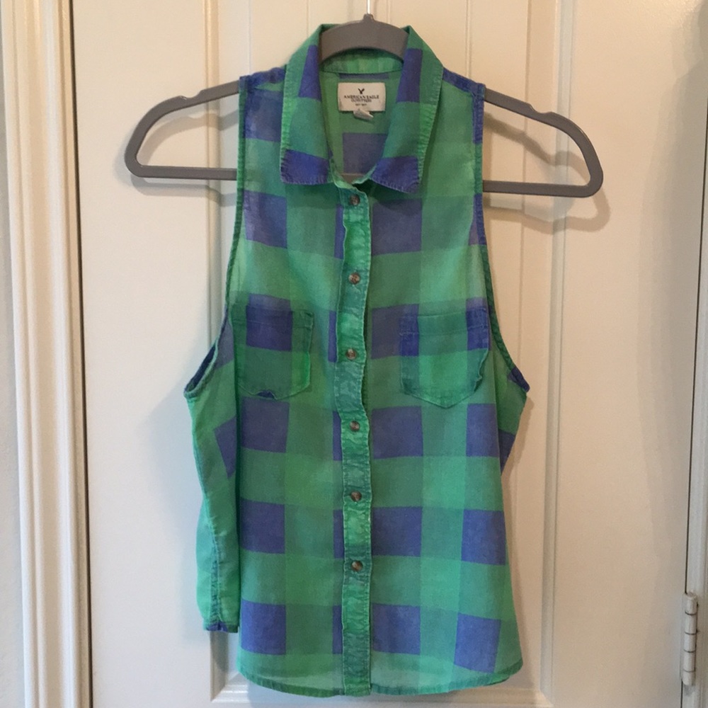 American eagle muscle top
